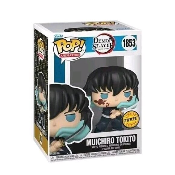 DS Muichiro Tokito (Attack) Funko Pop Vinyl Figure #1853 CHASE In Pop Protector - Picture 1 of 5